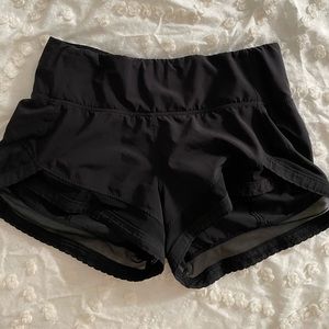 Lululemon Black Shorts size two